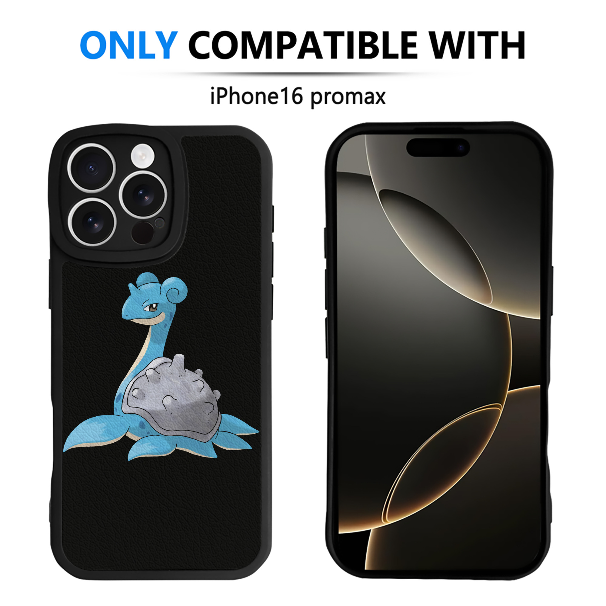 （画像用） ポケットモンスター Pokémon 【iPhone 16シリーズ対応】シリコンスマホケース（レザー調） 材質：シリコン